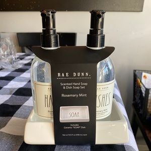 Rae Dunn Hand and Dish Soap Duo
